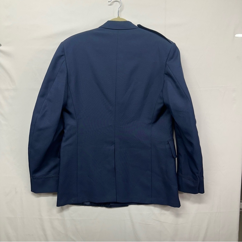 American Military Style Dress Jacket Men’s Navy Blue USA Ceremonial Coat - Picture 5 of 8